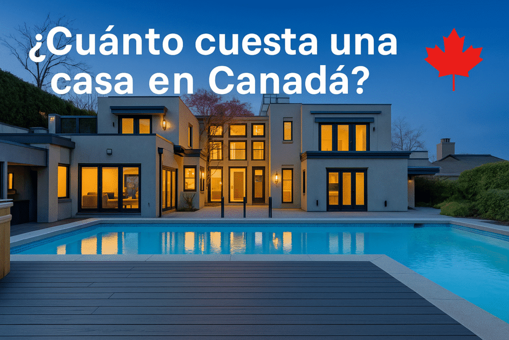 ¿Cuánto cuesta una casa en Canadá?